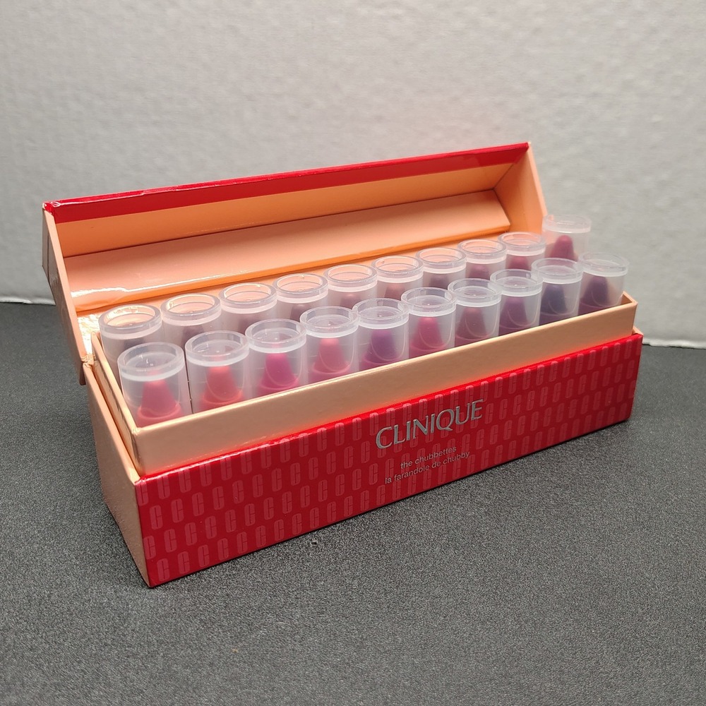 clinique chubbettes lipstick lot set